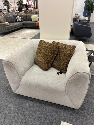 Loveseat Mart, geweven, beige